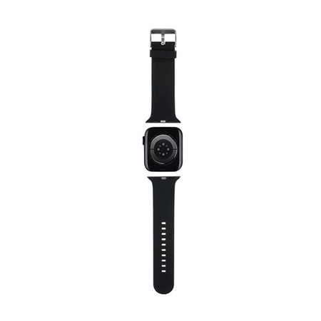 Karl Lagerfeld 3D Rubber Karl & Choupette Heads NFT - Armband für Apple Watch 38/40/41 mm (weiß)