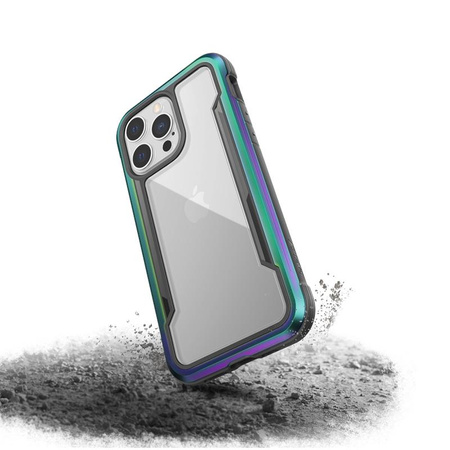 X-Doria Raptic Shield Pro - Coque iPhone 13 Pro (Anti-bactérienne) (Iridescent)