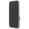Karl Lagerfeld Saffiano Full Wrapped Elongated Metal Logo MagSafe - Hülle für iPhone 16 Pro Max (rosa)