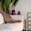 Flanell-Decke 200x150cm (braun)