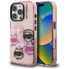 ETUI RÓŻOWE KARL LAGERFELD DO IPHONE 16 PRO, Case Eleganckie, Modne