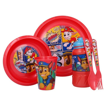 Paw Patrol - Zestaw naczyń 6 elementów Psi Patrol