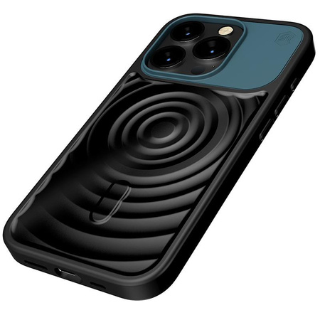 STM Reawaken Ripple MagSafe - Tasche für iPhone 15 (Schwarz / Atlantik)