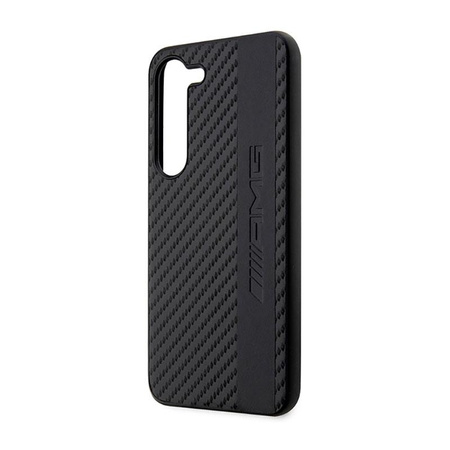 AMG Carbon Stripe & Embossed - Samsung Galaxy S23+ Case (black)
