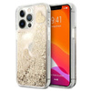 Guess Liquid Glitter Charms - iPhone 13 Pro Max Hülle (Gold)