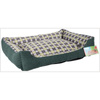 Soft couch bed for dog 75 x 58 x 19 cm roz. L (green)