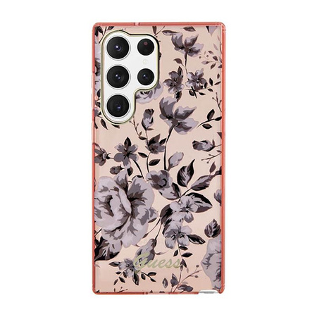 Guess Flower Collection - Samsung Galaxy S23 Ultra Case (pink)