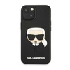 Karl Lagerfeld 3D Rubber Karl's Head - Hülle für iPhone 14 Plus (Schwarz)
