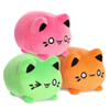 Tasty Peach - Mascotte en peluche de 9 cm Kinetic Orange Meowchi