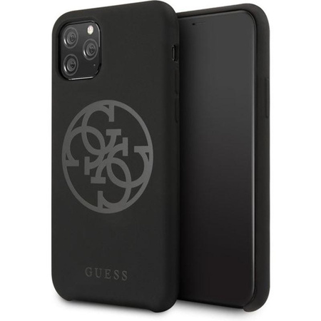 Guess szilikon 4G Tone to Tone - iPhone 11 Pro tok (fekete)