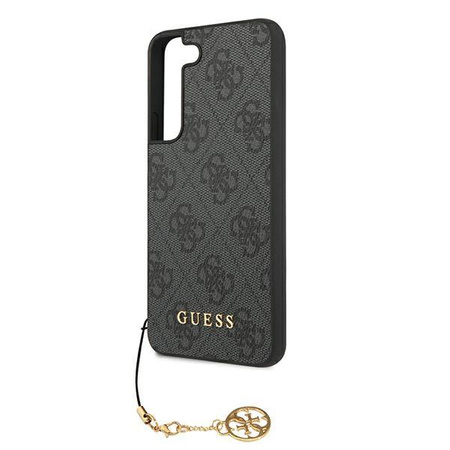 Guess 4G Charms Collection - Etui Samsung Galaxy S22+ (szary)