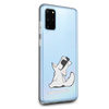 Karl Lagerfeld Choupette Fun Sunglasses - Pouzdro na Samsung Galaxy S20+ (průhledné)