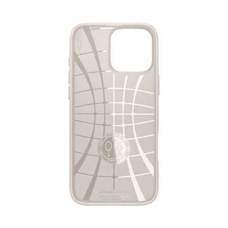Spigen Liquid Air - tok iPhone 16 Pro készülékhez (természetes titán)