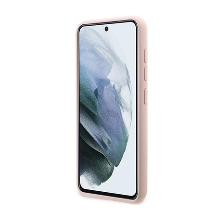 Karl Lagerfeld Silikonové pouzdro NFT Ikonik - Samsung Galaxy S23 (růžové)