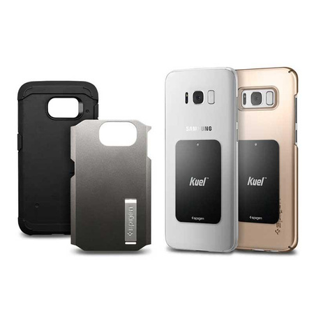 Spigen Magnetic Car Mount Holder QS11 - Support pour voiture (Noir)