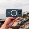 STM Reawaken Ripple MagSafe - Étui pour iPhone 15 (transparent)