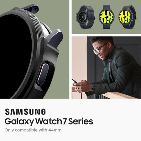 Spigen Liquid Air - Case for Samsung Galaxy Watch 7 44 mm (Matte Black)