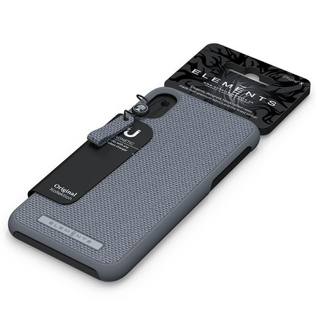 Nordic Elements Original Idun - Coque en matériau pour iPhone XR (Gris moyen)
