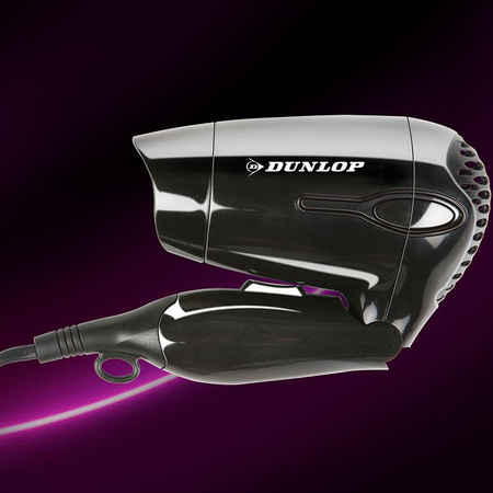 Dunlop - Suszarka turystyszna do włosów (czarny)