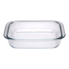Alpina - Glass ovenproof dish 25.5x23x5 cm 1.8 L