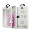 Karl Lagerfeld Choupette Fun - iPhone 13 Pro Case (pink)