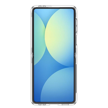 Spigen Ultra Hybrid Pro Mag MagSafe – Pouzdro pro Samsung Galaxy Z Flip 7 (Čiré/Bílé)