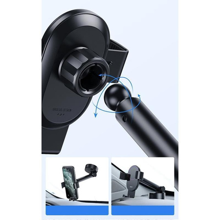 Baseus Simplism - Gravity car mount (black)