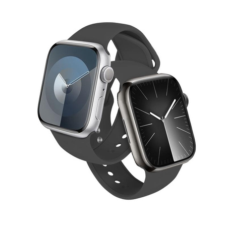 Crong Liquid - Bracelet pour Apple Watch 44/45/46/49 mm (Graphite)