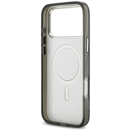 Karl Lagerfeld IML Aquarelle Karl & Choupette & Logo MagSafe - Case iPhone 17 Pro (Black)