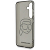 Karl Lagerfeld Rhinestones Karl Head Logo - Case for Samsung Galaxy S25 (Black)