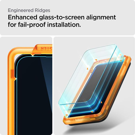 Spigen Alm Glas.TR 2-Pack - Verre trempé pour Nothing Phone 2a / 2a Plus (2 pcs.).) (Transparent)