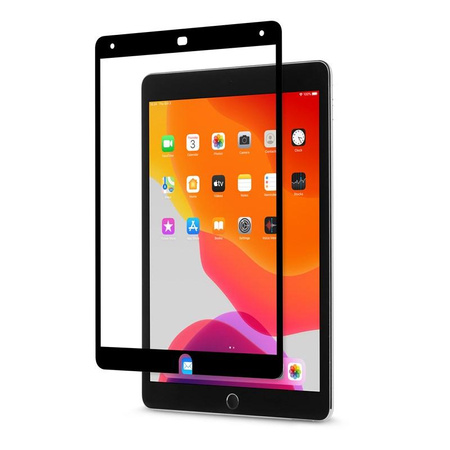Moshi iVisor AG - Védő antireflexiós fólia iPad 10.2" (2021 / 2020 / 2019) / Air & Pro 10.5" (fekete keret)