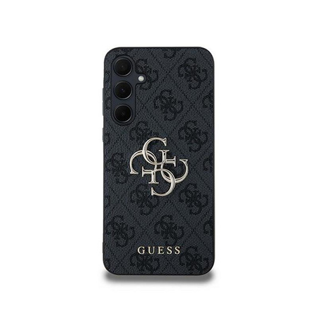 Guess 4G Big Metal Logo - Samsung Galaxy A35 5G Tasche (schwarz)