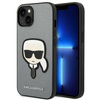 Karl Lagerfeld KLHCP14SSAPKHG iPhone 14 6,1" srebrny/silver hardcase Saffiano Karl`s Head Patch