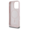 Karl Lagerfeld Silicone Double Heads Print MagSafe - Coque iPhone 16 Pro Max (rose)