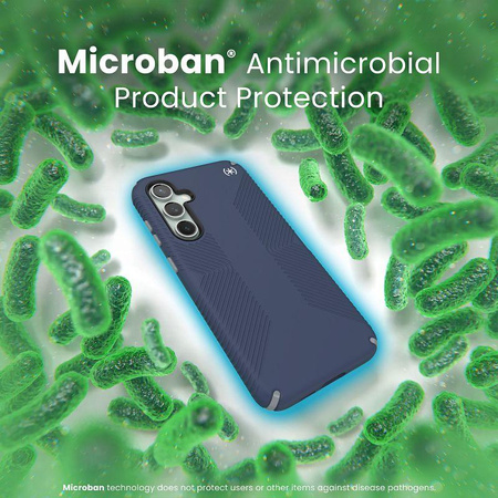 Speck Presidio2 Grip - Gehäuse für Samsung Galaxy S23 FE (Coastal Blau/Schwarz/Weiß)