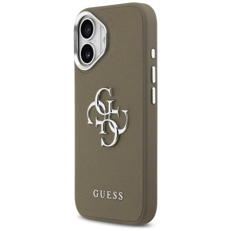 Guess Grained Big 4G Classic Logo - Case iPhone 17 (brown)