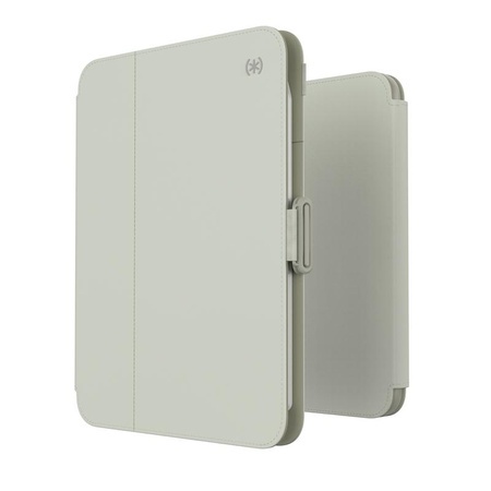 Speck Balance Folio - pouzdro pro iPad mini 6 (2021) s povrchovou úpravou MICROBAN (Velvet Green/Moss Green)