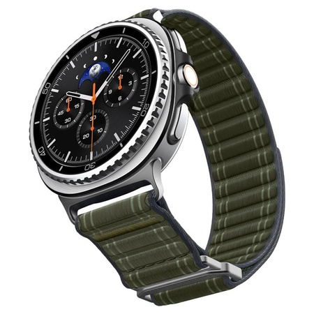 PASEK DO GALAXY WATCH 8 | 8 CLASSIC 40 44 46 mm SPIGEN NYLONOWY ZIELONY
