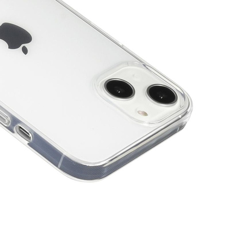 Crong Crystal Slim Cover - Coque pour iPhone 13 (Transparent)