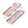 Crong Color Cover Magnetic - pouzdro MagSafe pro iPhone 16 (pískově růžové)