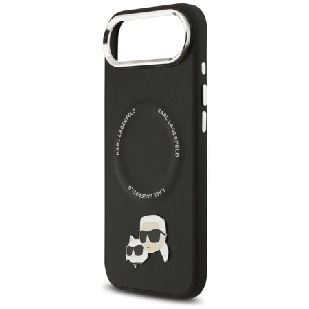 Karl Lagerfeld Karl & Choupette Pins MagSafe - Case iPhone Air (black)
