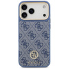 Guess 4G Strass Logo MagSafe - Case iPhone 17 Pro Max (Blue)