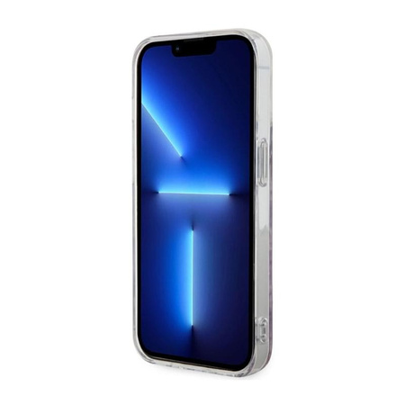 Guess Leopard MagSafe - Schutzhülle für iPhone 14 Pro Max (Pink)