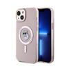 Karl Lagerfeld IML Choupette MagSafe - pouzdro pro iPhone 15 Plus (růžové)