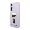 Karl Lagerfeld Silikon NFT Ikonik - Samsung Galaxy S23+ Tasche (lila)