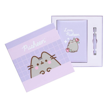 Pusheen - A5-ös jegyzettömb + tollkészlet a Moments kollekcióból