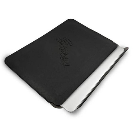 Guess Saffiano Script Computer Sleeve - Notebook case 13 (black)