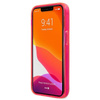 Karl Lagerfeld Choupette Head - iPhone 13 Pro Max tok (fluo rózsaszín)