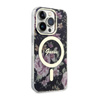 Guess Flower MagSafe - iPhone 14 Pro Case (Black)